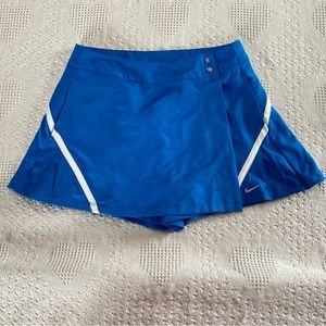 NEW Nike Gray Tag Blue Skort (S)
